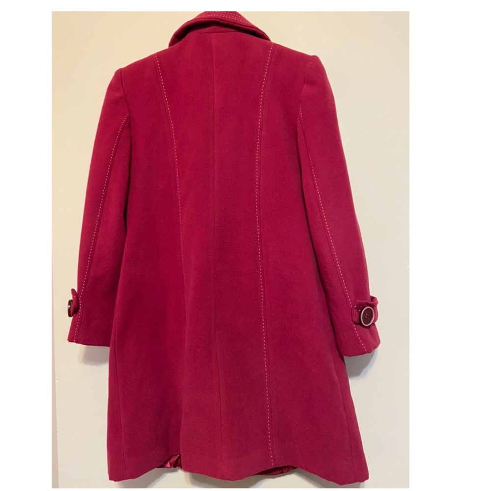 Dark pink coat with lining, large - Picture 4 of 5